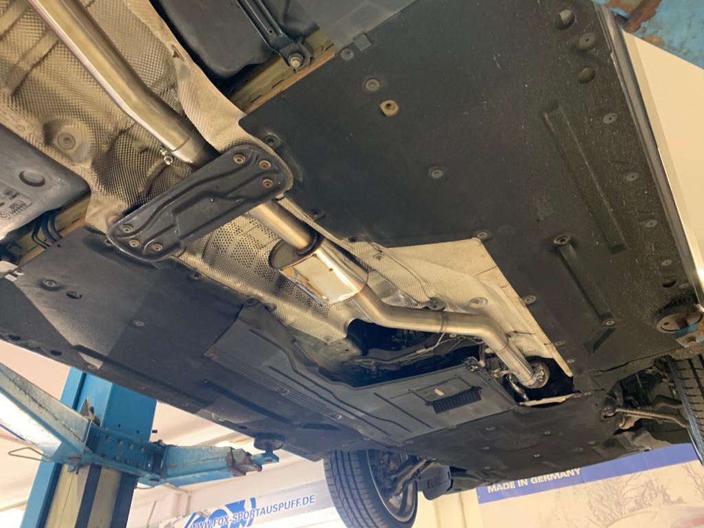 Fox Vorschalldämpfer Schalldämpfer für BMW F20/21 114i/ 116i 1.6l 80kW Bj. 11-