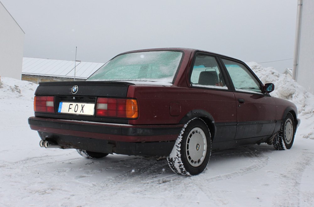 Fox Auspuff Sportauspuff Endschalldämpfer für BMW E30 320i/ 325i Facelift 2,0l