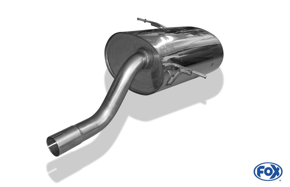 Fox Auspuff Sportauspuff Endschalldämpfer für BMW E36 316i/318Ti Compact 1,9l