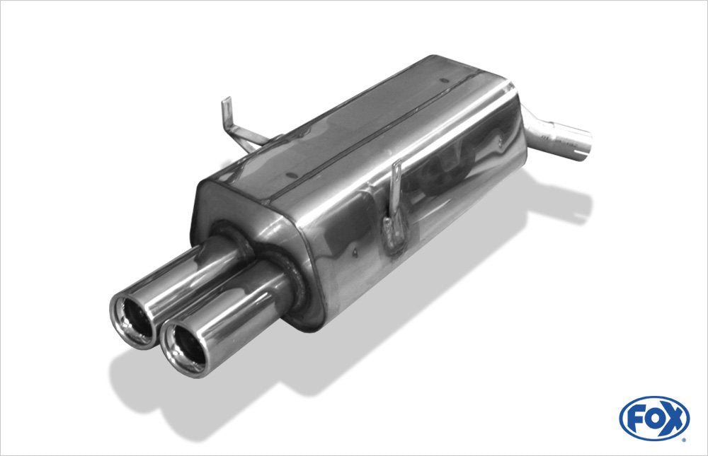 Fox Auspuff Sportauspuff Sportendschalldämpfer für BMW E36 325/ 328 2,5l