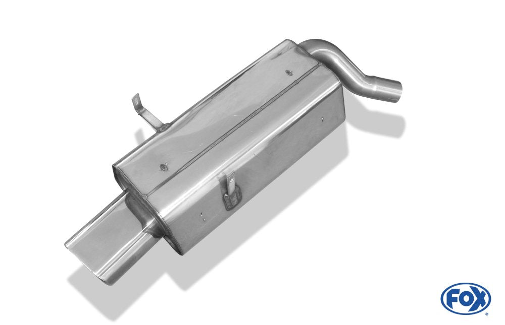 Fox Auspuff Sportauspuff Sportendschalldämpfer für BMW E36 325/ 328 2.5l 2.8l