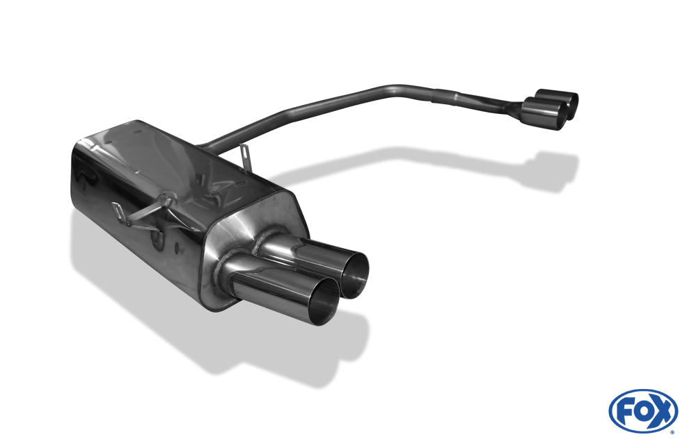 Fox Auspuff Sportauspuff Halbanlage ab Kat für BMW E36 320/ 323 Limo Touring