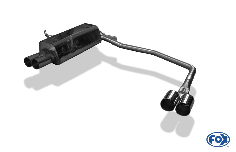 Fox Auspuff Sportauspuff Halbanlage ab Kat für BMW E36 320/ 323 Limo Touring