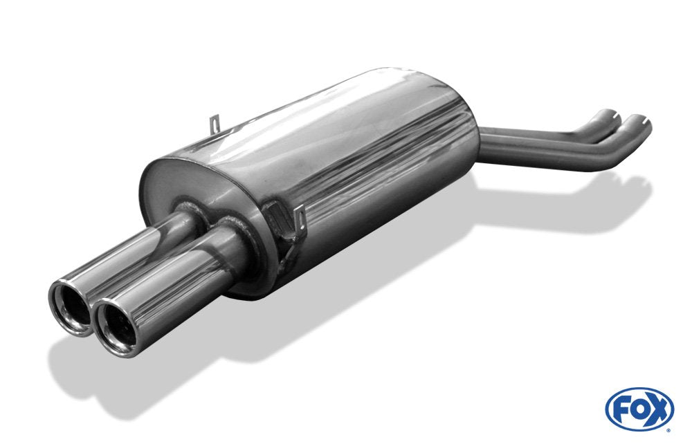 Fox Auspuff Sportauspuff Sportendschalldämpfer für BMW E46 320/ 325/ 330 3,0l