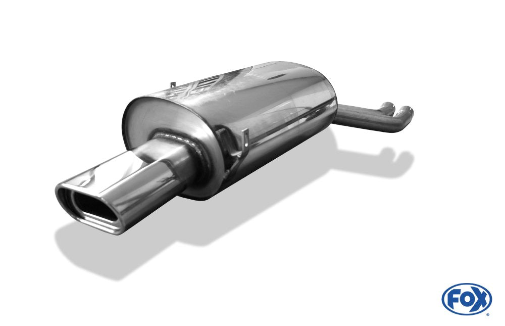 Fox Auspuff Sportauspuff Sportendschalldämpfer für BMW E46 320/ 325/ 330 2,2l