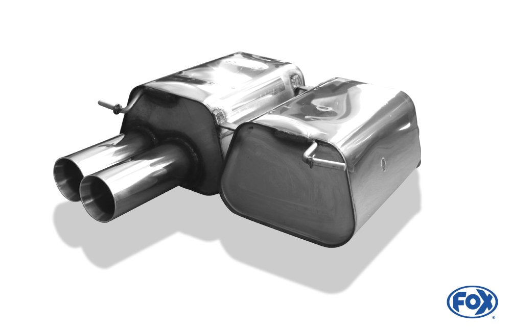 Fox Auspuff Sportauspuff Sportendschalldämpfer für BMW E90 318i/ 320i 2,0l