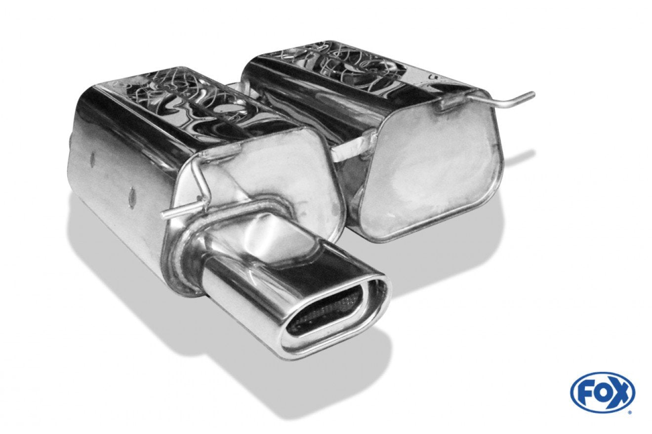 Fox Auspuff Sportauspuff Sportendschalldämpfer für BMW E90 318i/ 320i 2,0l