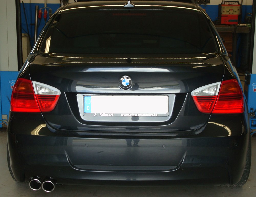 Fox Auspuff Sportauspuff Sportendschalldämpfer für BMW E90/91/92 325d 3.0l D