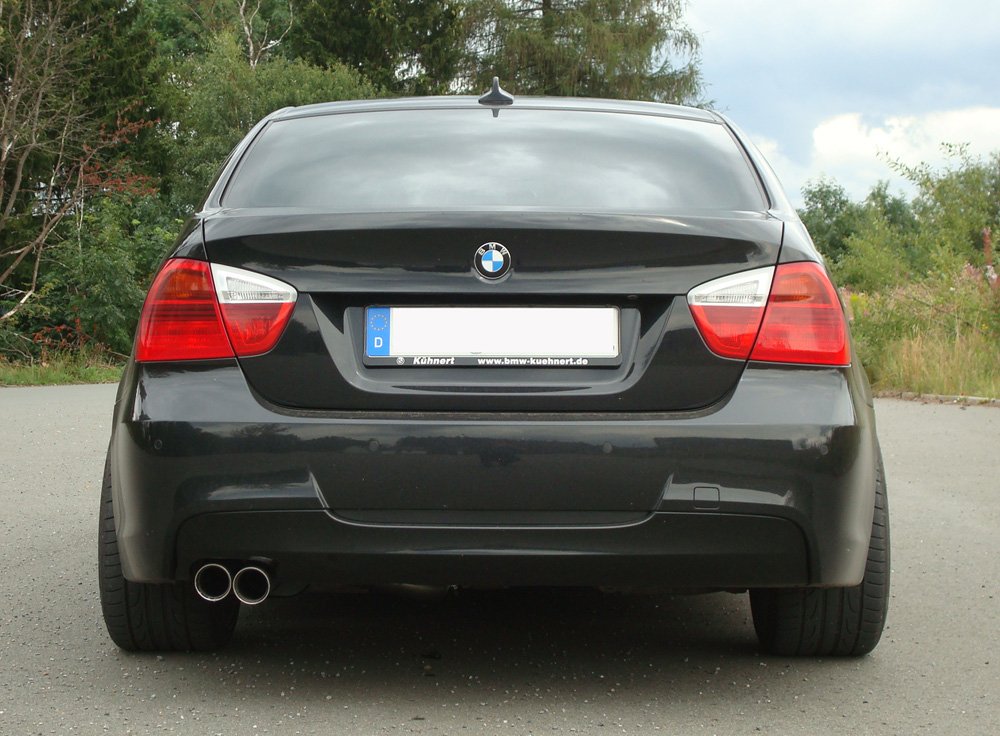Fox Auspuff Sportauspuff Sportendschalldämpfer für BMW E90/91/92 325d 3.0l D