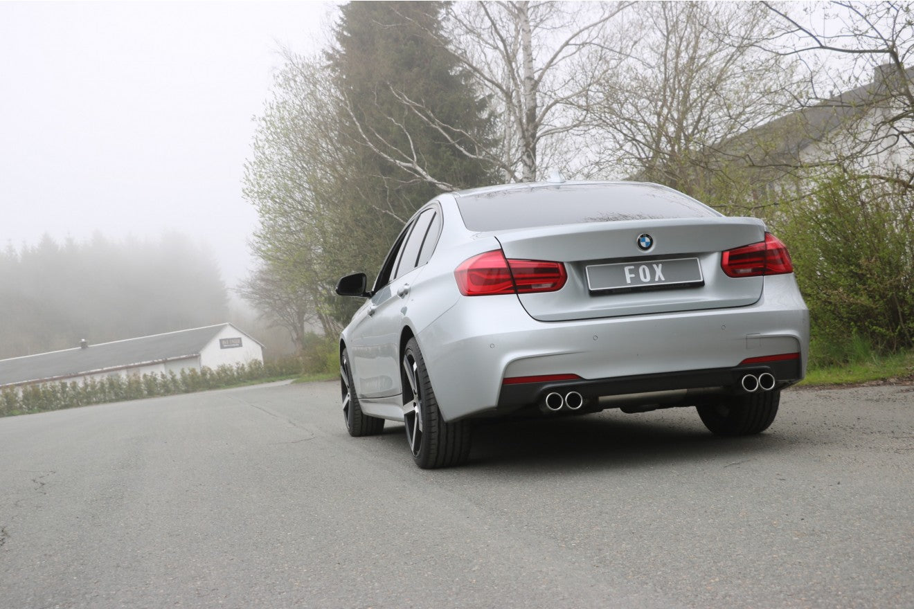 Fox Duplex Auspuff Sportauspuff Sportendschalldämpfer für BMW F30/F31 335d 3,0l