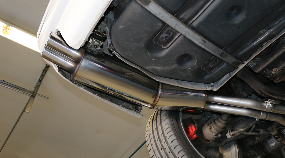 Fox Auspuff Sportauspuff Komplettanlage für BMW E34 525i/530i 2.5l 141kW 3.0l