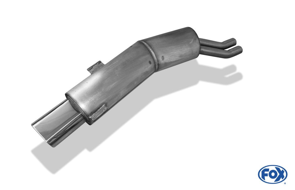 Fox Auspuff Sportauspuff Sportendschalldämpfer für BMW E34 525i 24V 2.5l 141kW