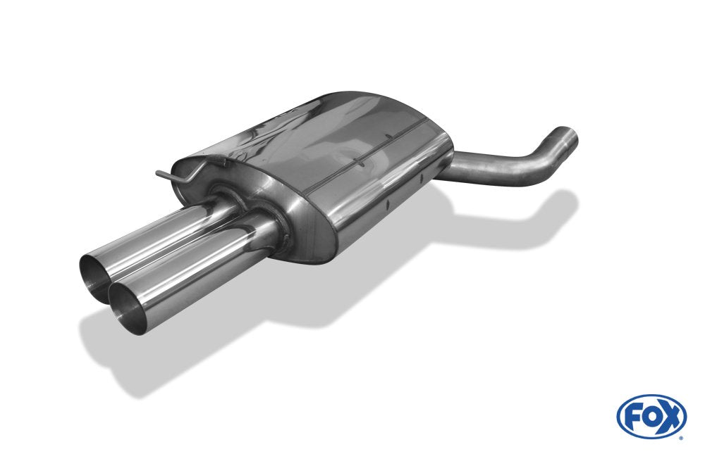 Fox Auspuff Sportauspuff Endschalldämpfer für BMW E60 520i/ 525i/530i 3,0l