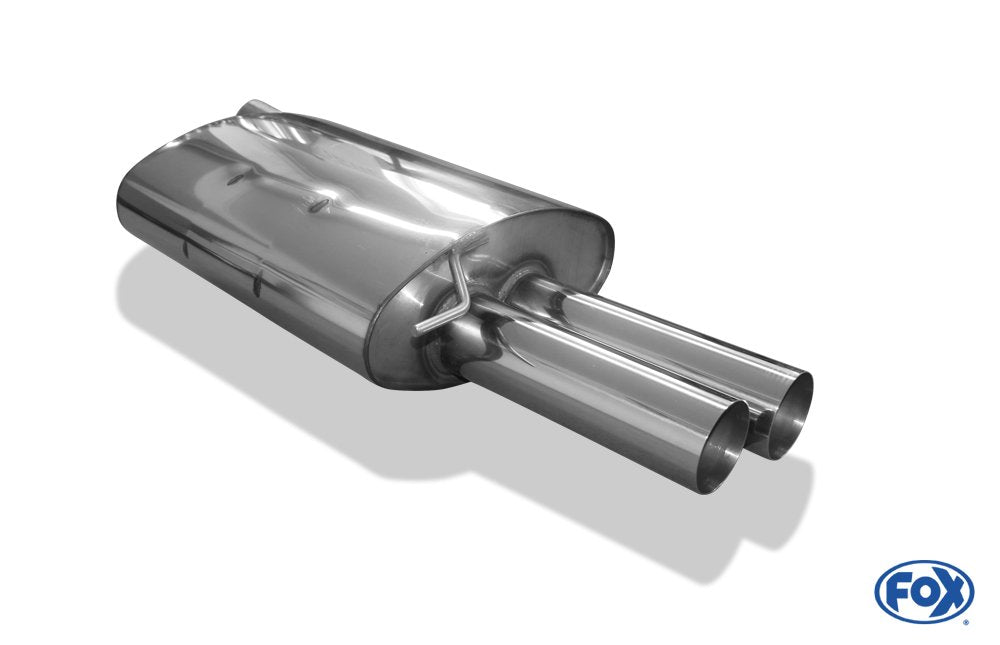 Fox Auspuff Sportauspuff Endschalldämpfer für BMW E60 520i/ 525i/530i 3,0l