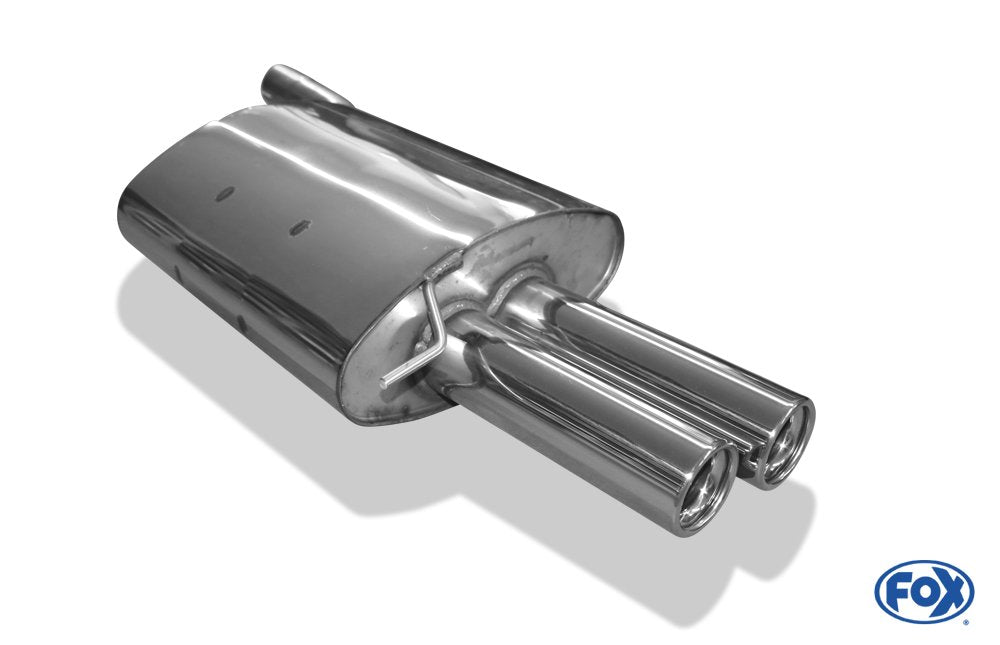 Fox Auspuff Sportauspuff Endschalldämpfer für BMW E60 520i/ 525/ 530i 2.2l 125kW