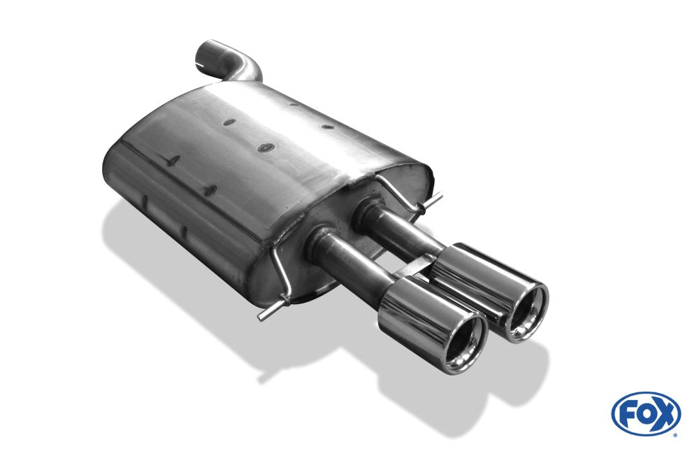 Fox Auspuff Sportauspuff Sportendschalldämpfer für BMW E60/E61 535d 3,0l D