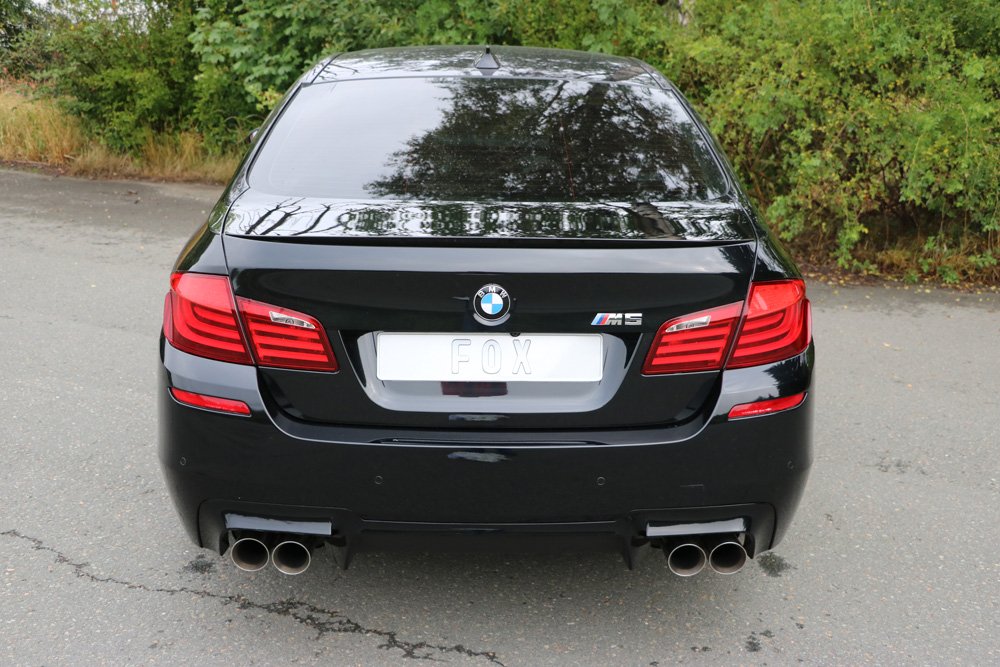 Fox Auspuff Sportauspuff Duplex Sportendschalldämpfer für BMW F10 M5 4.4l 412kW