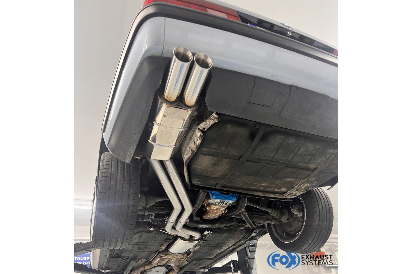 Fox Auspuff Sportauspuff Komplettanlage für BMW E32 740i 4,0l 210kW