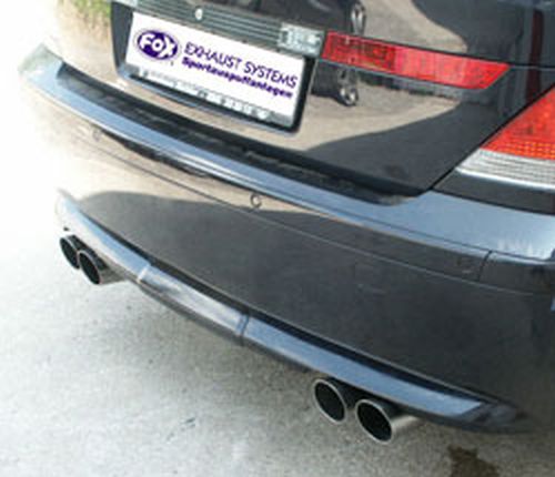 Fox Duplex Auspuff Sportauspuff für BMW E65 735i/ 745i 3.6l 200kW 4.4l 245kW
