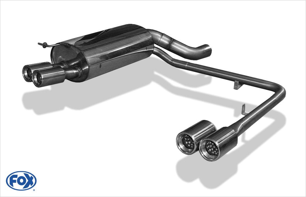 Fox Duplex Auspuff Sportauspuff für BMW E65 735i/ 745i 3.6l 200kW 4.4l 245kW