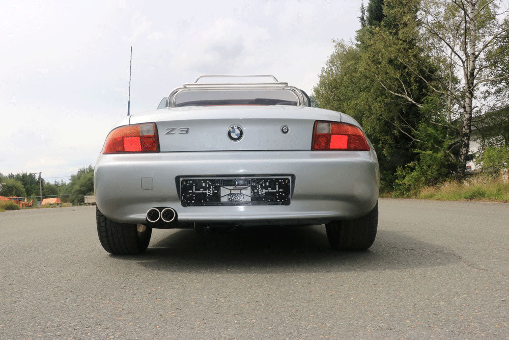 Fox Auspuff Sportauspuff Komplettanlage für BMW Z3 Roadster - E36 2.8l 141kW -98