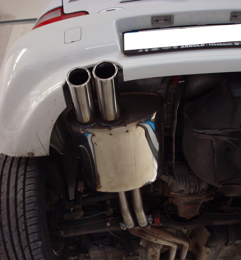 Fox Auspuff Sportauspuff Sportendschalldämpfer für BMW Z3/ Z3 Coupe 3.0l 170kW