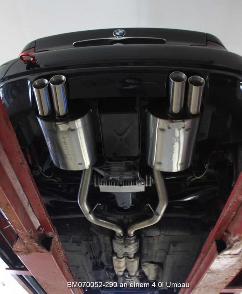 Fox Duplex Auspuff Sportauspuff Sportendschalldämpfer für BMW Z3 M 3.2l 236kW