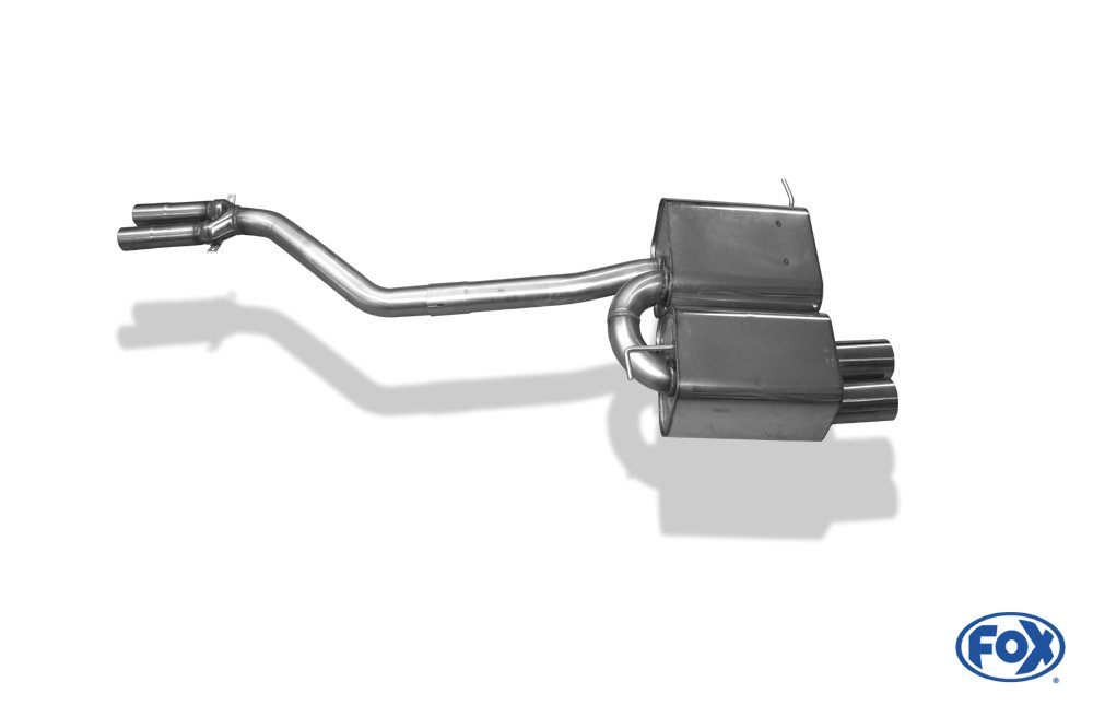 Fox Auspuff Sportauspuff Komplettanlage für BMW Z4 2.2l 125kW 2.5l 141kW