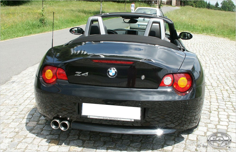 Fox Auspuff Sportauspuff Komplettanlage für BMW Z4 3.0l 170kW