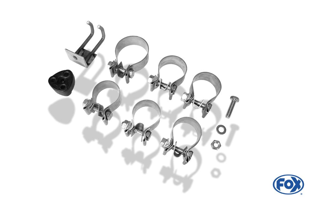 Fox Duplex Auspuff Sportauspuff Sportendschalldämpfer für BMW Z4 2x76 Typ 10