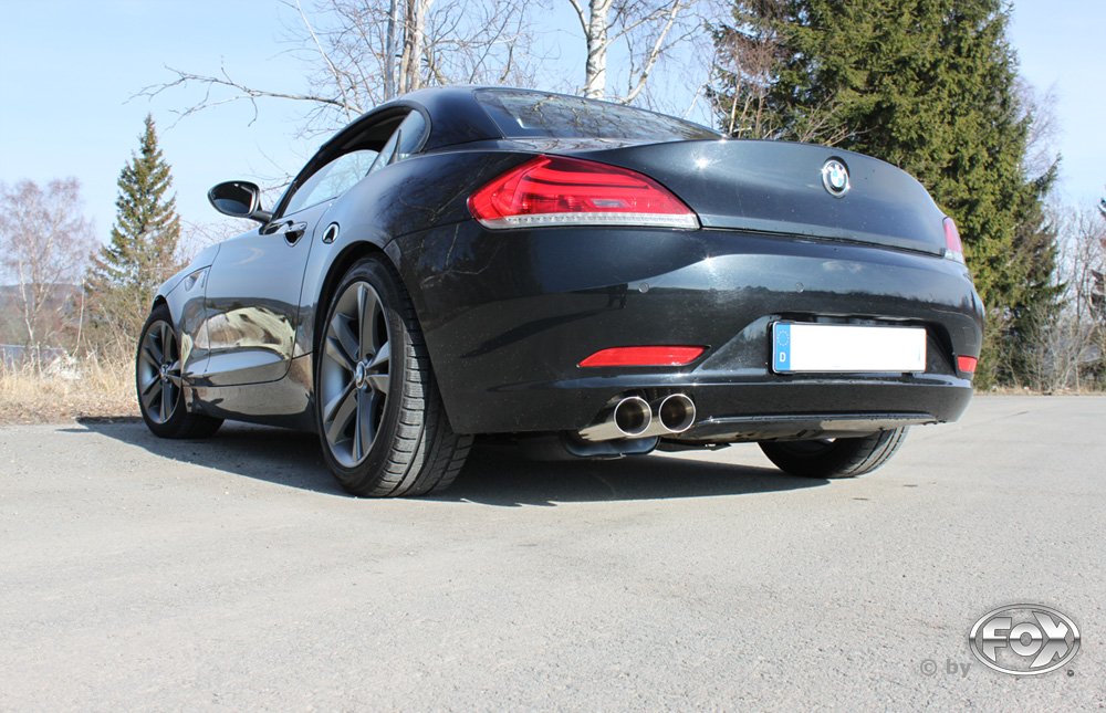 Fox Auspuff Sportauspuff Komplettanlage für BMW Z4 E89 2.5l 150kW