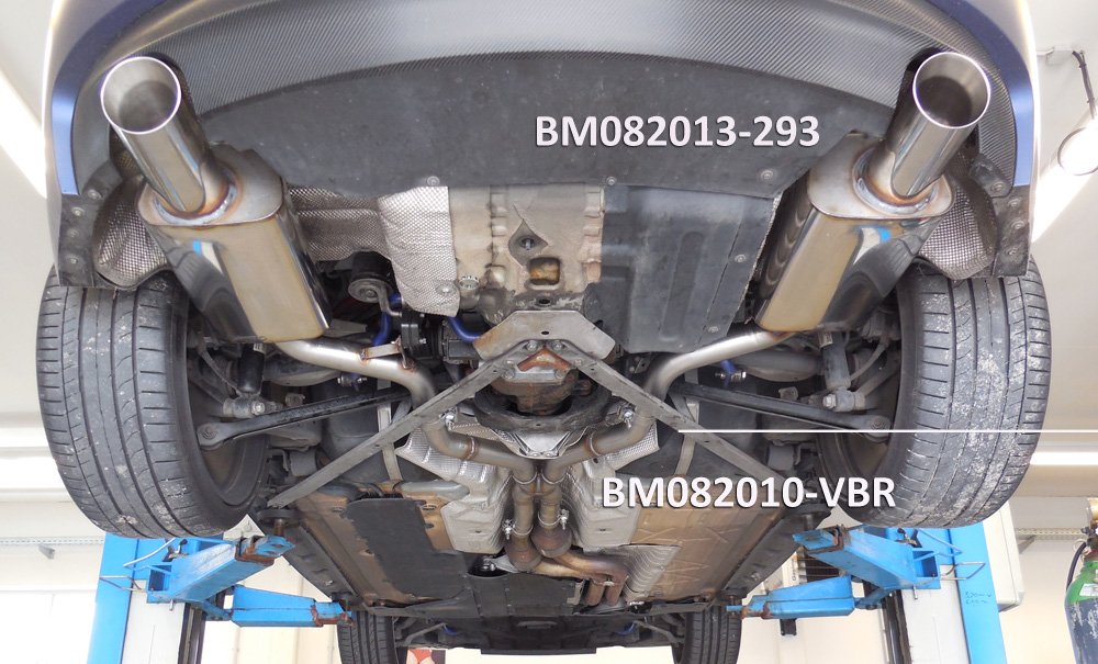 Fox Duplex Duplex Auspuff Sportauspuff Komplettanlage für BMW Z4 E89 3.0l 225kW