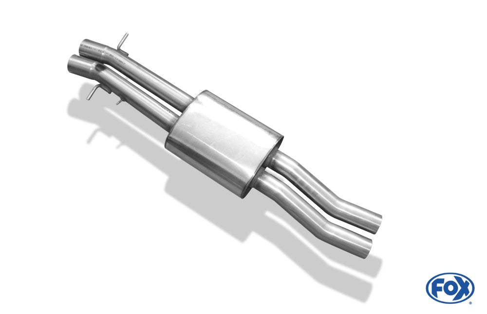 Fox Mittelschalldämpfer Auspuff Sportauspuff für BMW X3 2.5l 141kW 3.0l 170kW