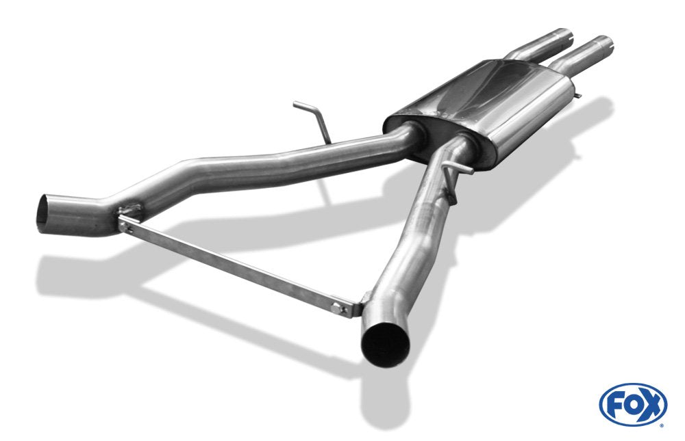 Fox Mittelschalldämpfer Auspuff Sportauspuff für BMW E63/64 645/650 4,4l 245kW