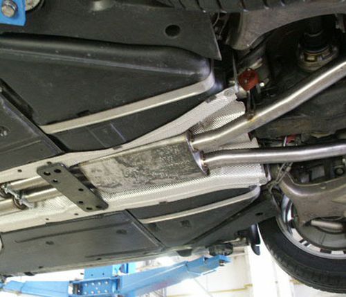 Fox Mittelschalldämpfer Auspuff Sportauspuff für BMW E63/64 645/650 4,4l 245kW