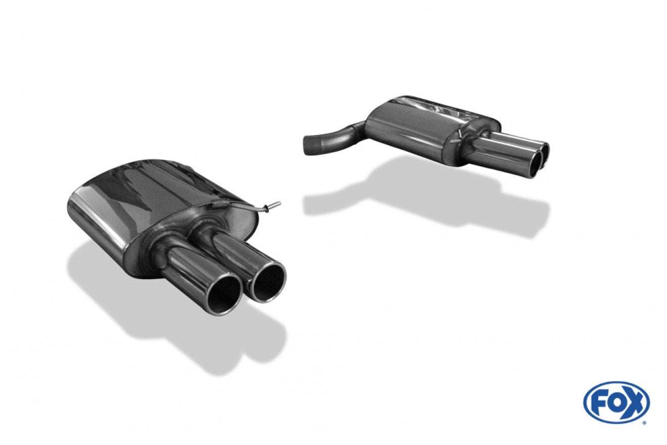 Fox Duplex Auspuff Sportauspuff Endschalldämpfer für BMW F12/F13/F06 640i MPaket