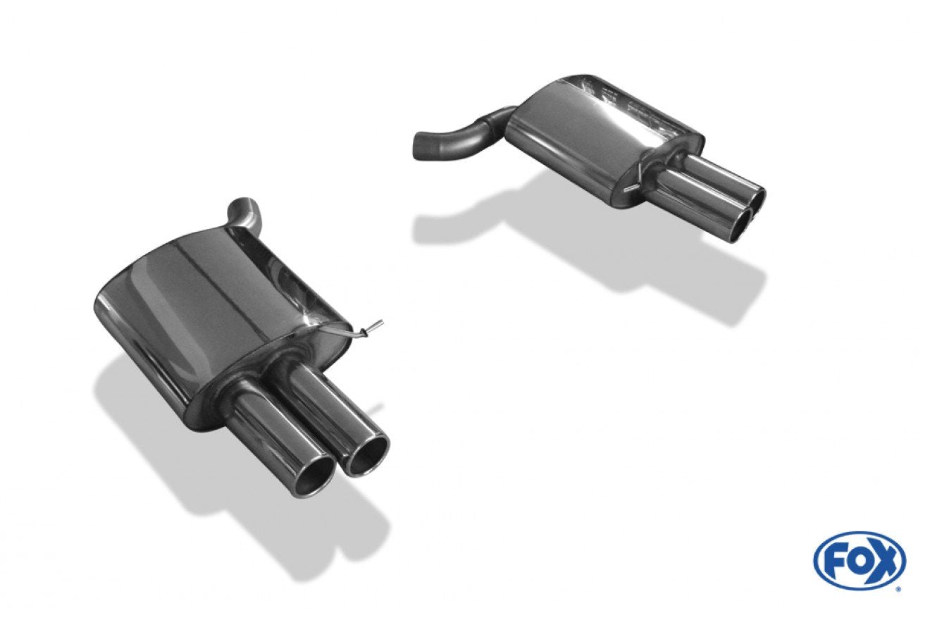 Fox Duplex Auspuff Sportauspuff Endschalldämpfer für BMW F12/F13/F06 640i MPaket