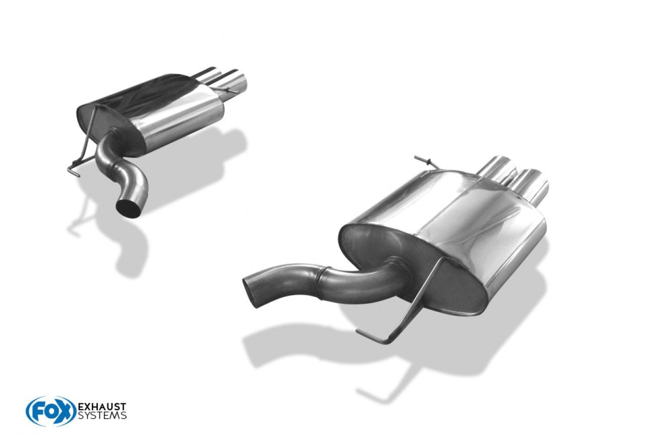 Fox Duplex Auspuff Sportauspuff Endschalldämpfer für BMW F12/F13/F06 640i MPaket