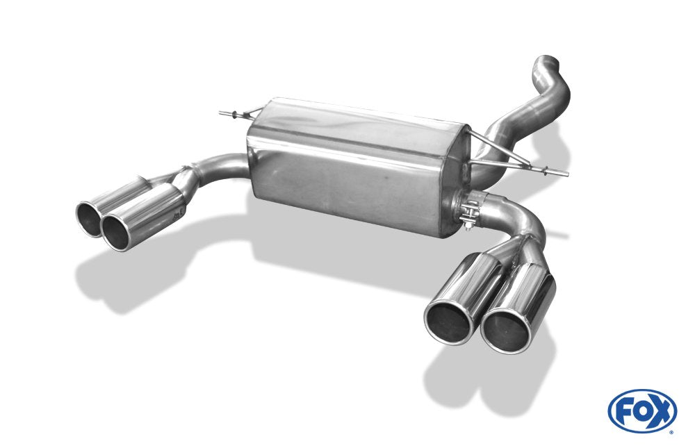 Fox Duplex Auspuff Sportauspuff Endschalldämpfer für BMW F32/F33/F36 - 435i