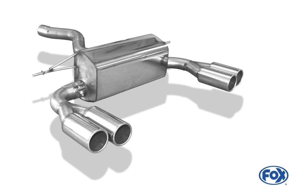Fox Duplex Auspuff Sportauspuff Endschalldämpfer für BMW F32/F33/F36 - 435i