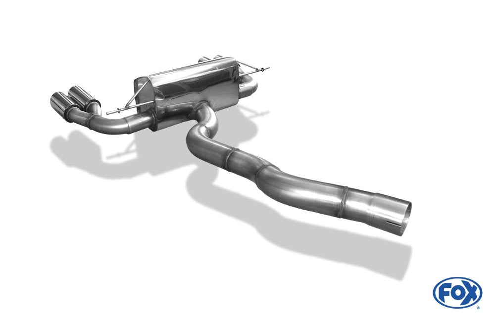 Fox Duplex Auspuff Sportauspuff Endschalldämpfer für BMW F32/F33/F36 - 435i