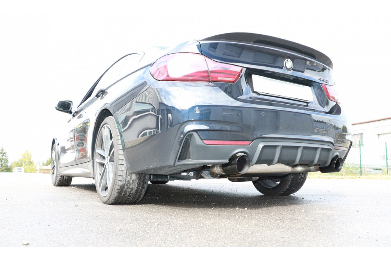 Fox Duplex Auspuff Sportauspuff Endschalldämpfer für BMW F36 440i xDrive 3.0l