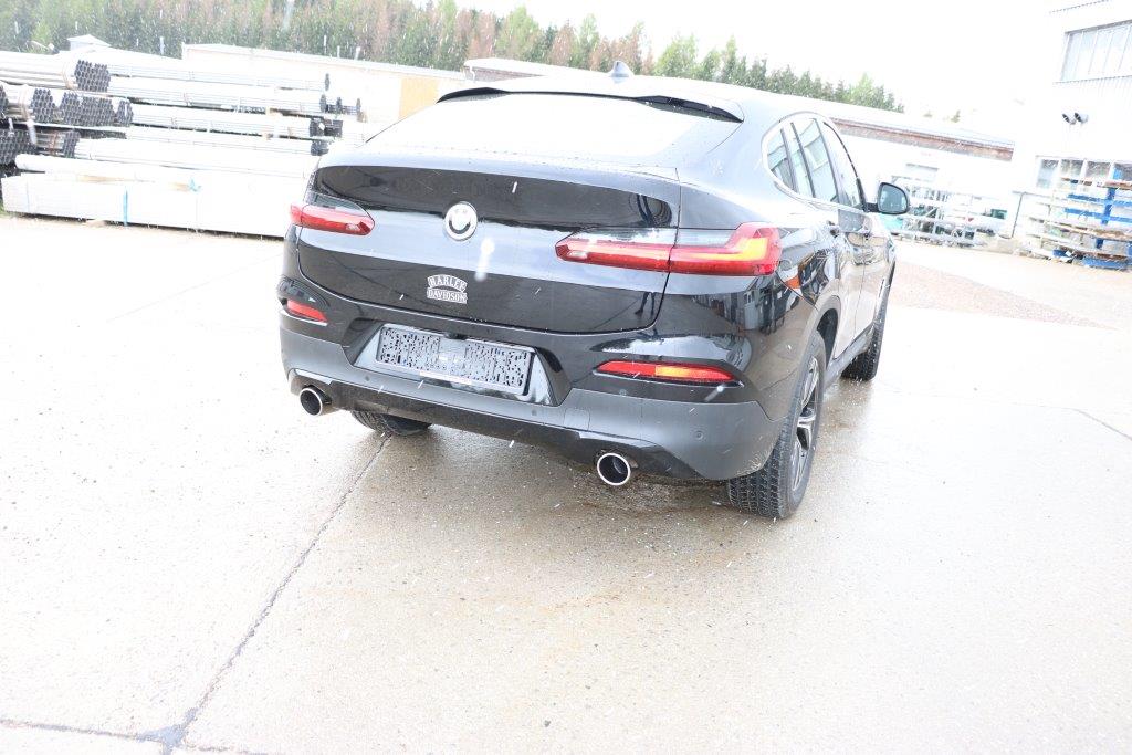Fox Duplex Auspuff Sportauspuff Endschalldämpfer für BMW X4 G02 2.0l 135kW 2018-