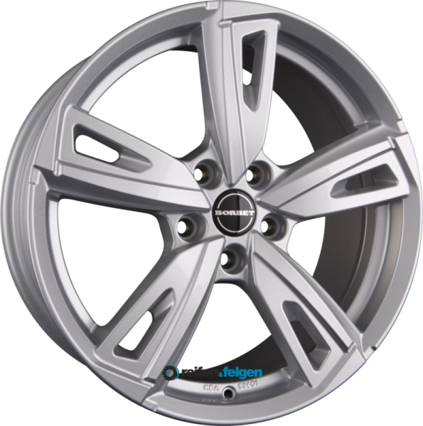 BORBET BU1 7.5x17 ET50 5x112 NB57.1 Silver