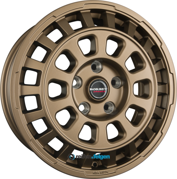 BORBET CW7 7.5x18 ET43 5x120 NB65.1 Bronce Matt