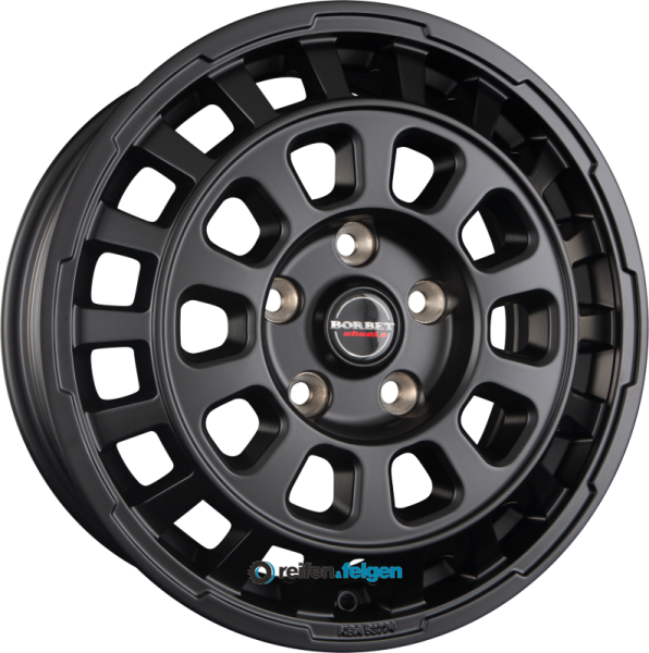 BORBET CW7 7.5x18 ET45 6x114.3 NB66.1 Black Matt
