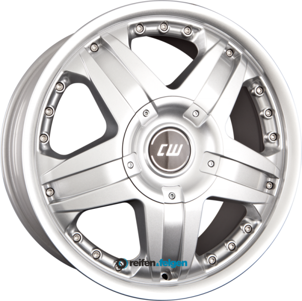 BORBET CWB 8x18 ET35 5x127 NB71.5 Crystal Silver