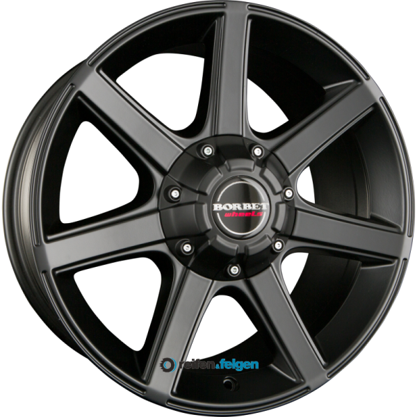 BORBET CWE 8x17 ET20 6x139.7 NB106.1 Black Matt