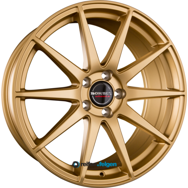 BORBET GTX 8.5x19 ET30 5x120 NB72.6 Gold Matt