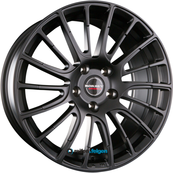 BORBET LS2 8x18 ET35 5x100 NB57.1 Black Matt